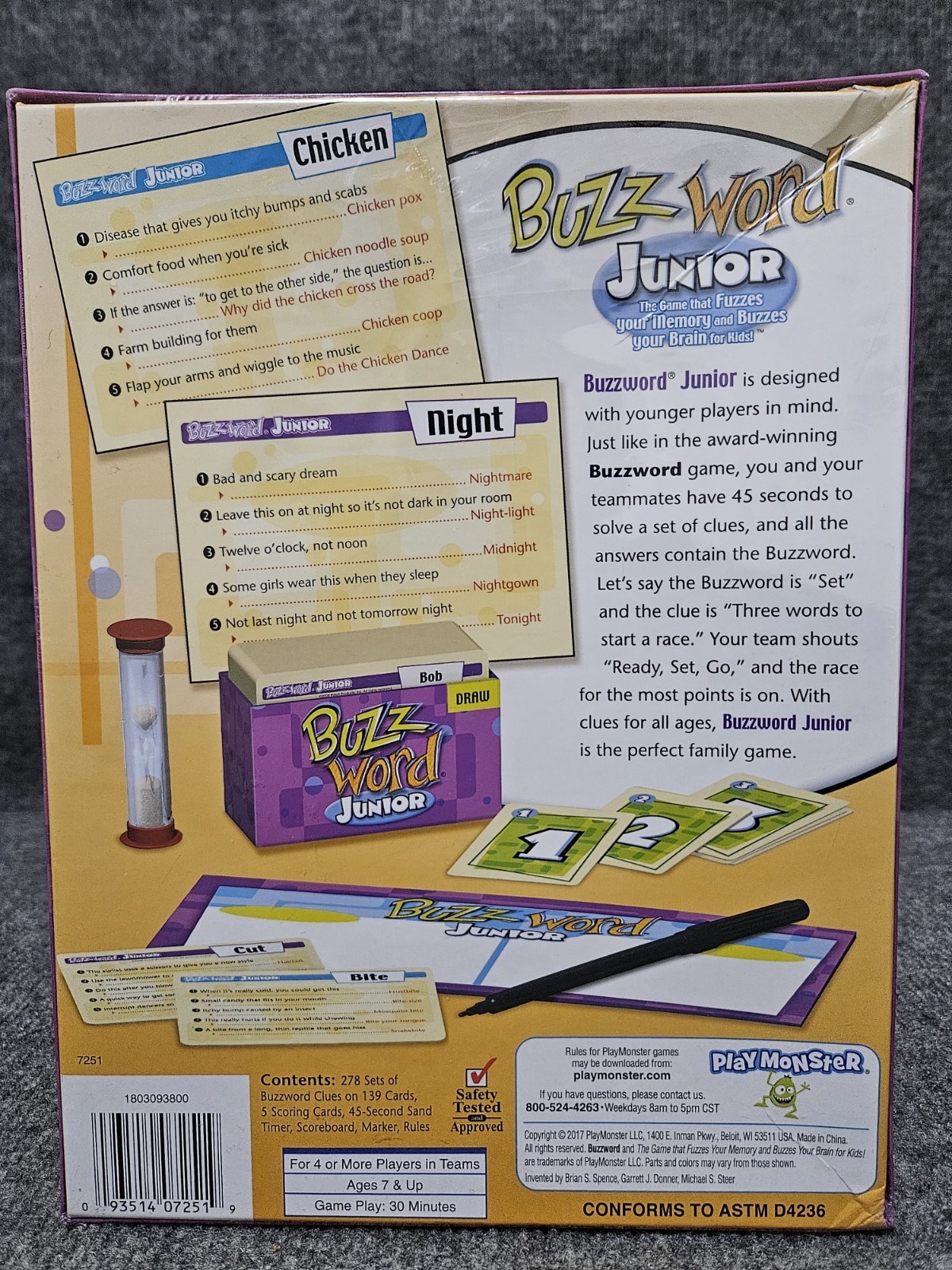 BUZZ WORD JUNIOR Game