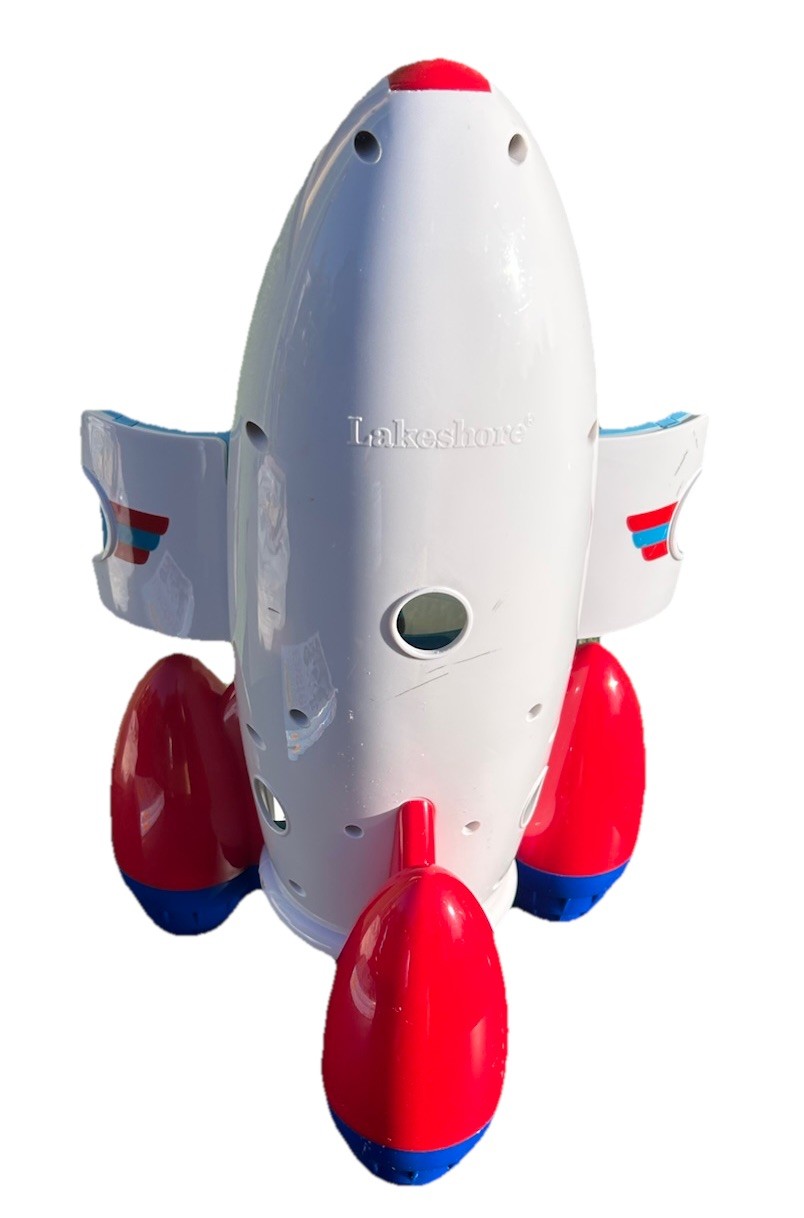Lakeshore Educational Play & Explore Rocket Ship & 1 Figure – 17″ Spaceship Toy