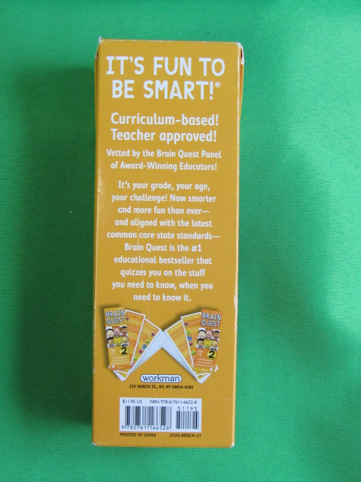 Brain Quest 1,000 Questions And Answers To Challenge The Mind Grade 2 Ages 7-8