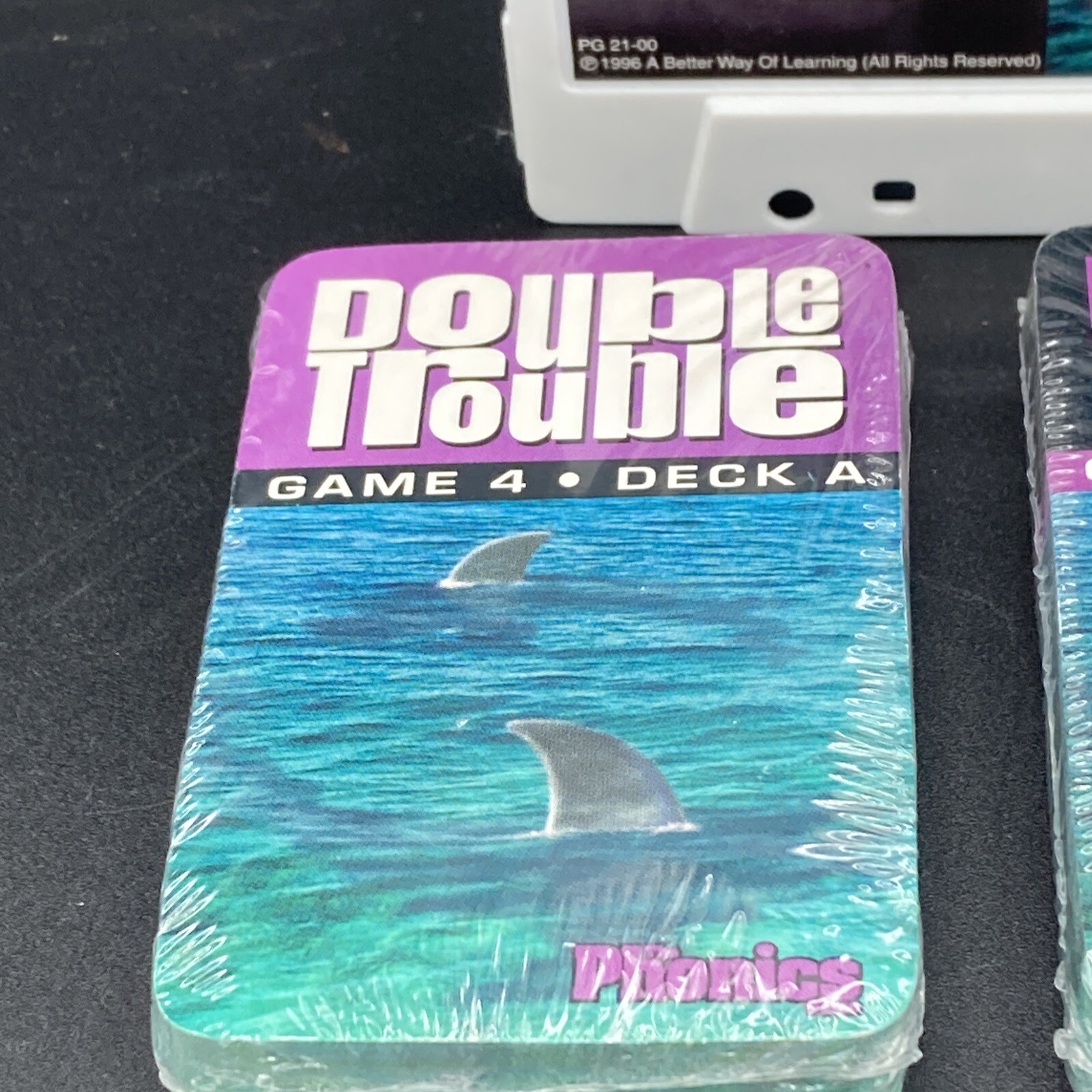 The Phonics Game Replacement Cards and Cassette Game 4 Double Trouble NEW SEALED
