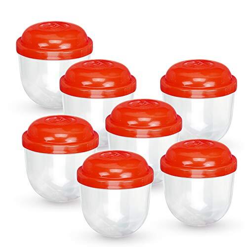 2 Inch Frosty-Clear Acorn Capsules – 50 Pcs 51 mm Prize Machine Capsules