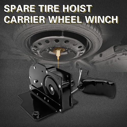924-528 Spare Tire Hoist Winch Carrier Assembly Fit for Ford F 250 F 350 F 450 F