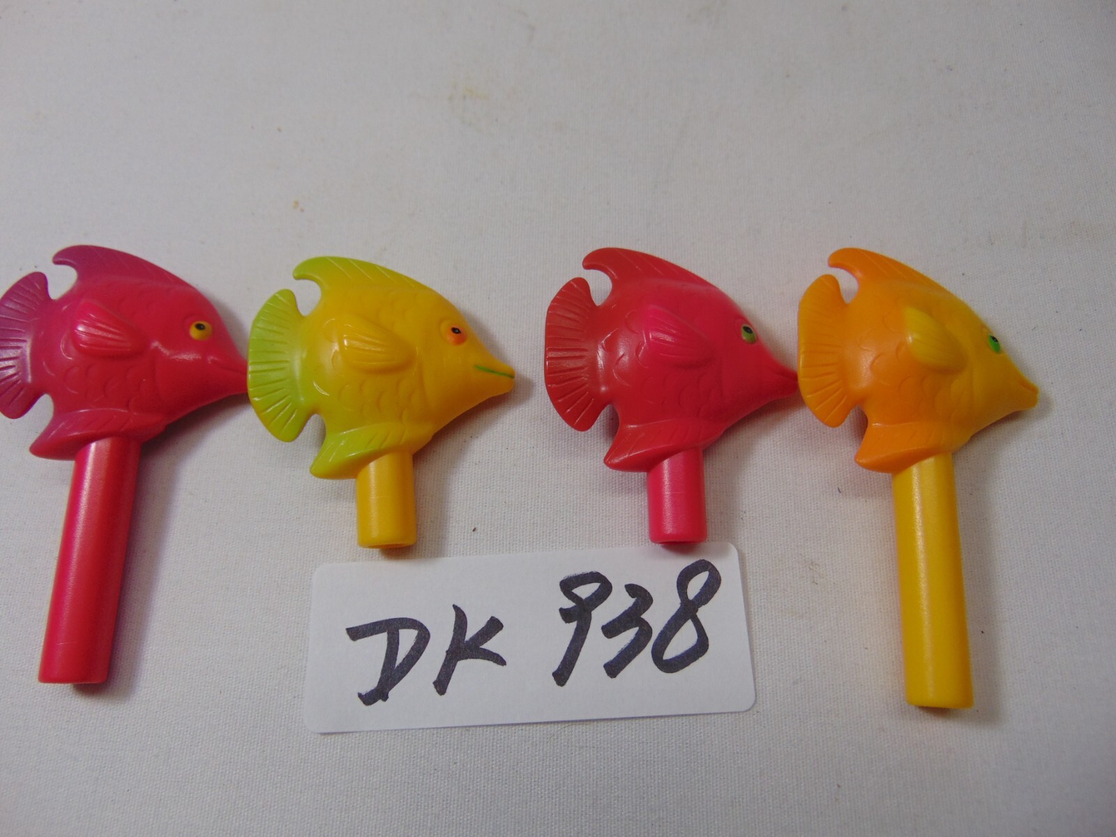 Learning Resources Under The Sea Building Replacement Part Lot of 4 Fish