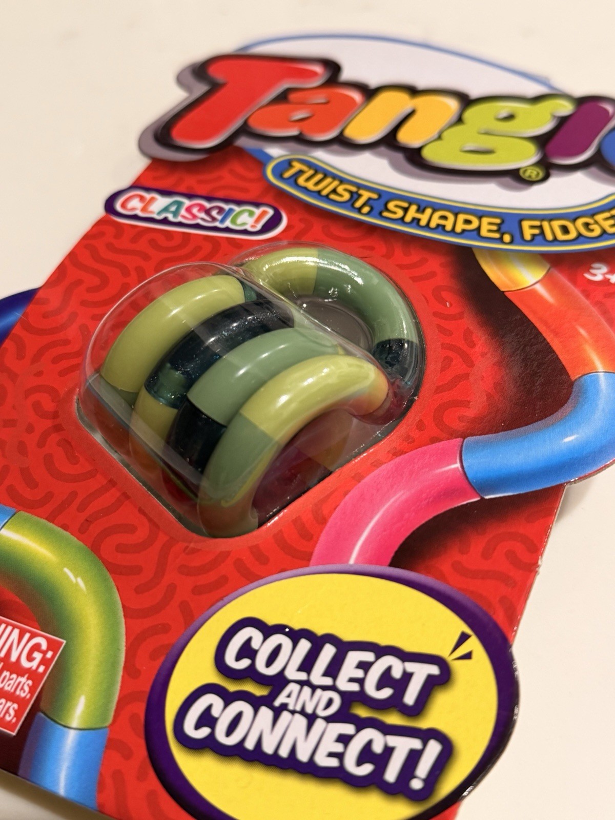New Tangle Crazy Rainbow Fidget Stress ADHD Autism SEN Sensory Green