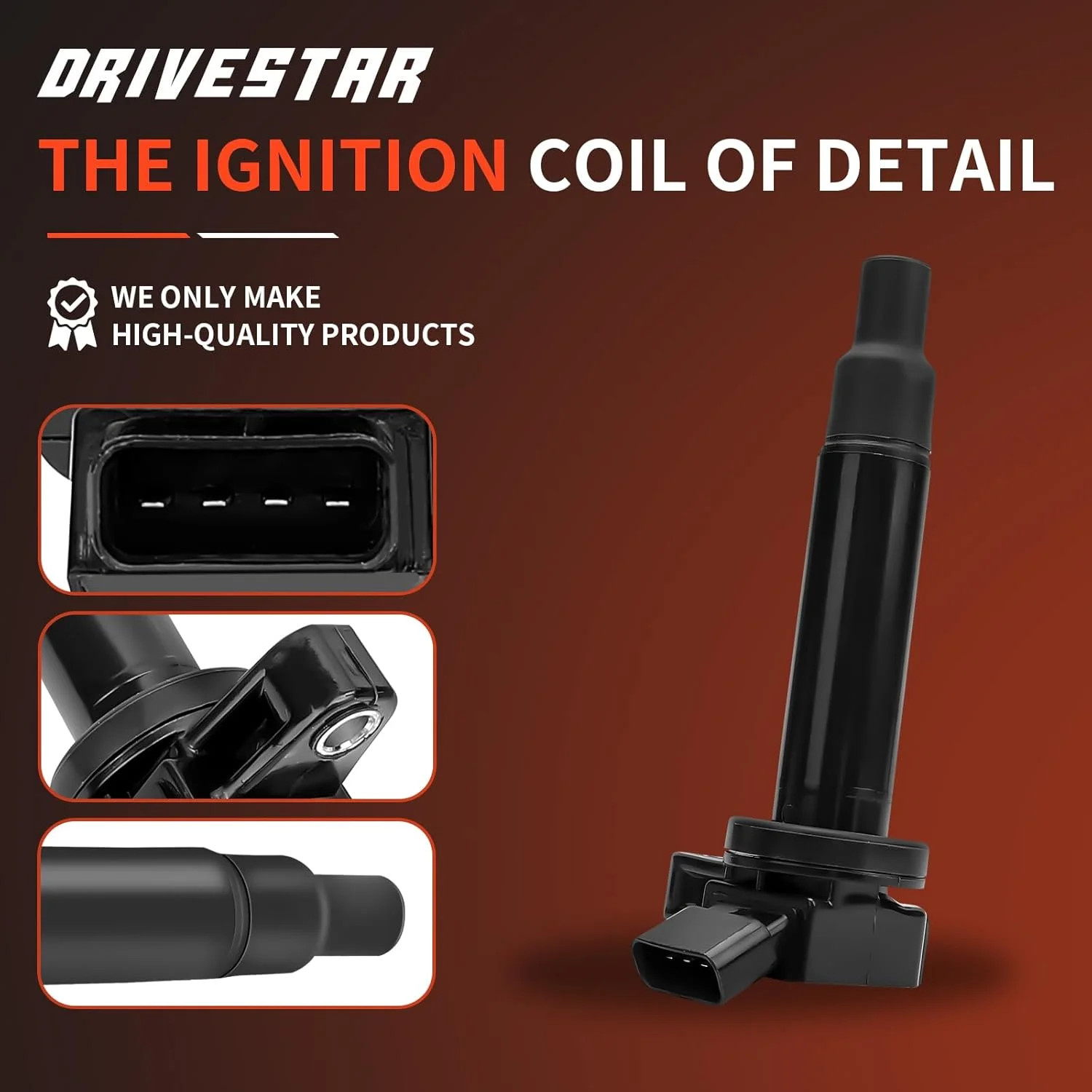UF230 Ignition Coil Compatible with Toyota 2000-2009 Tundra 4Runner Sequoia Land