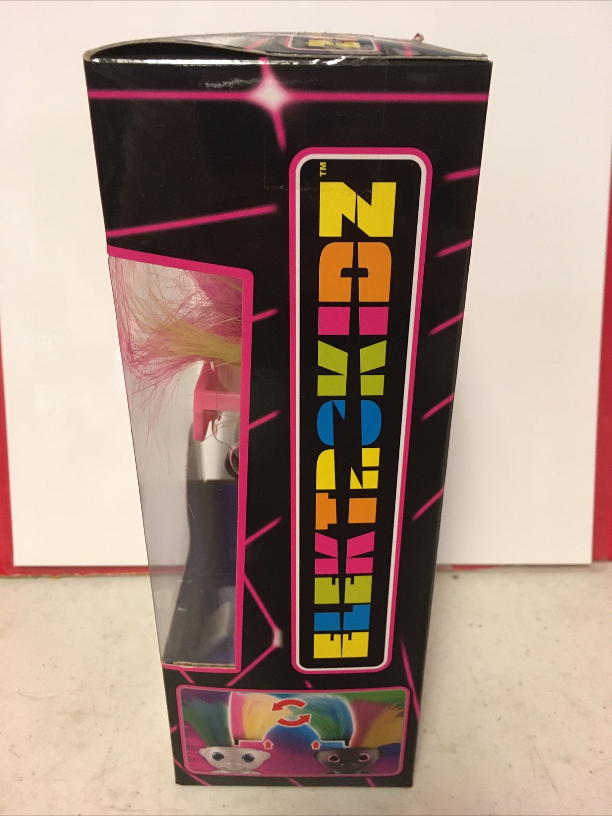 Electro Kidz Hair Dancing Neon Troll Toy Black Pink WowWee 2013 NEW