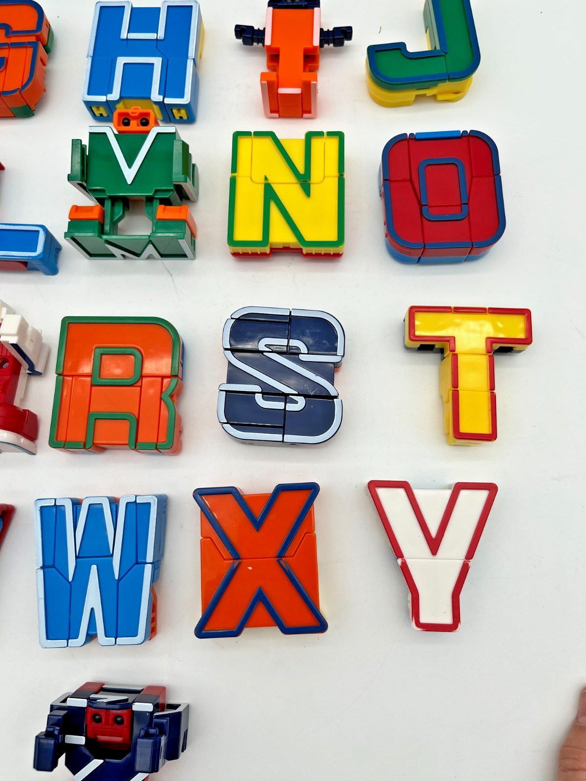 Educational Alpha Bots Transforming Letters Complete A-Z Alphabet Robots Set
