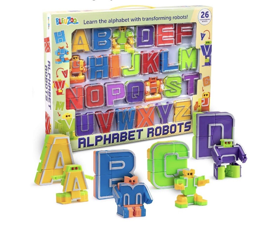 Number And Letter Robots — Learning Tools For Children — Great For Toddlers!!