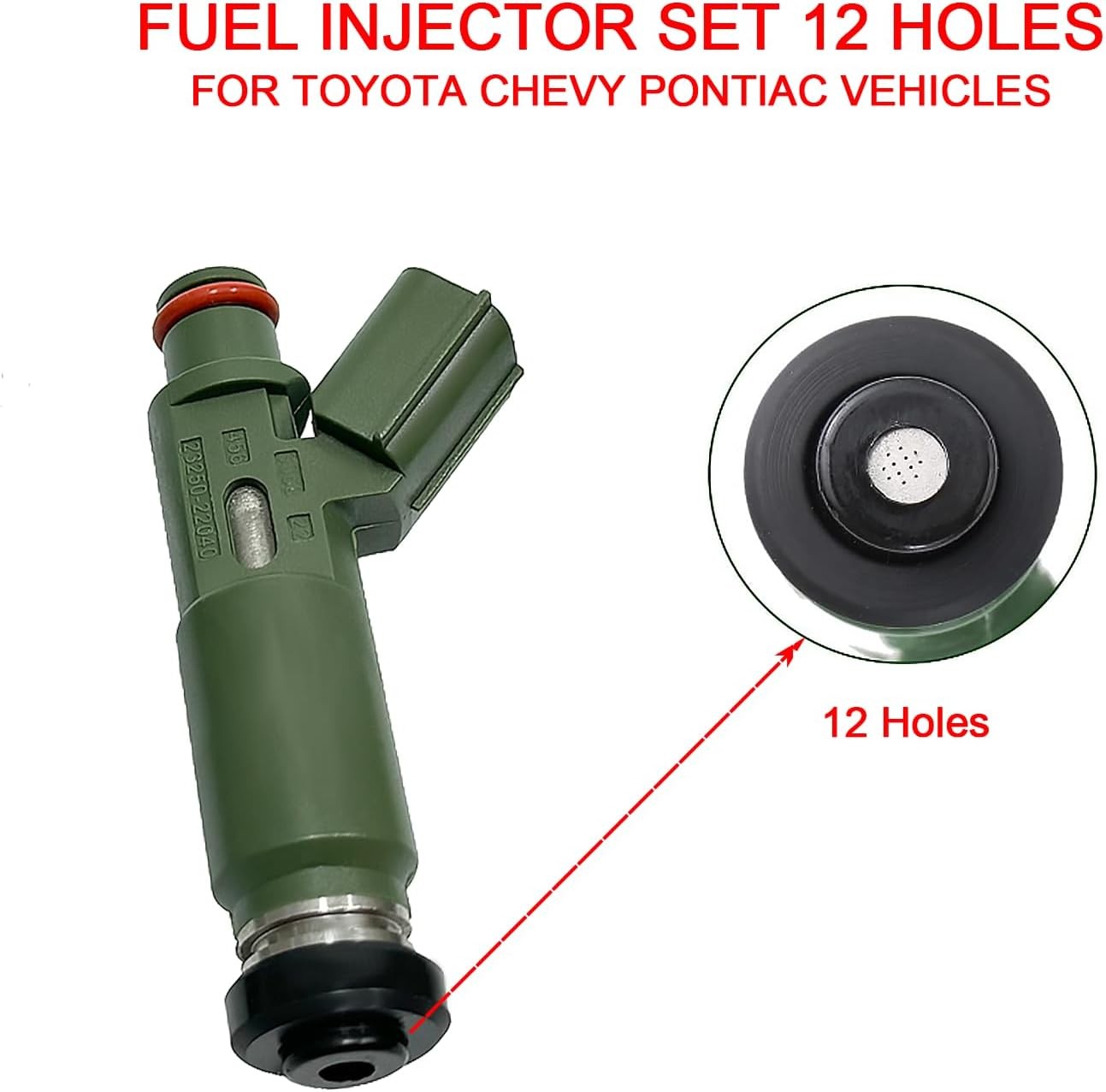 Fuel Injectors Compatible with Toyota MR2 Spyder Celica 2000-2005 Corolla
