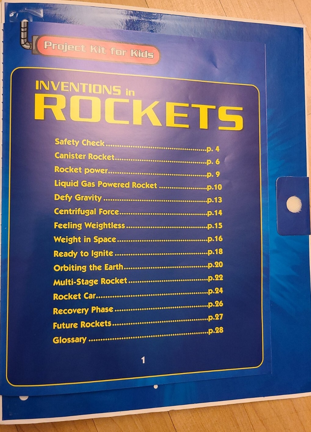 INVENTIONS IN ROCKETS PROJECT KIT FOR KIDS Learn Science Book 10 Projects