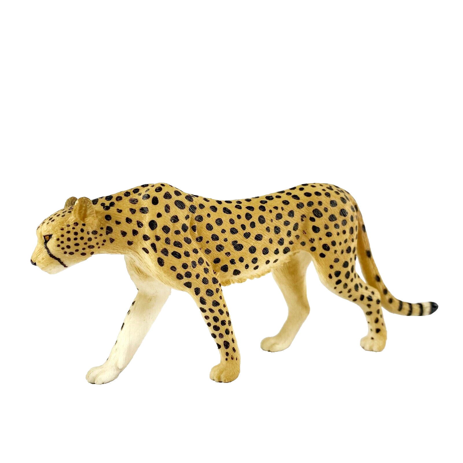 Mojo Handpainted Realistic Mini Cheetah Animal Figure, Toy & Collectible 6″
