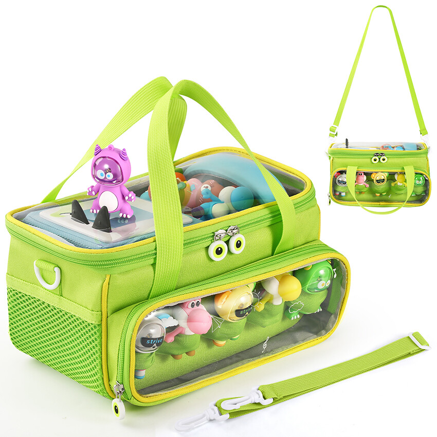 Transparent Lid Storage Bag Carrying Case Organizer Pouch for TONIEBOX Starter