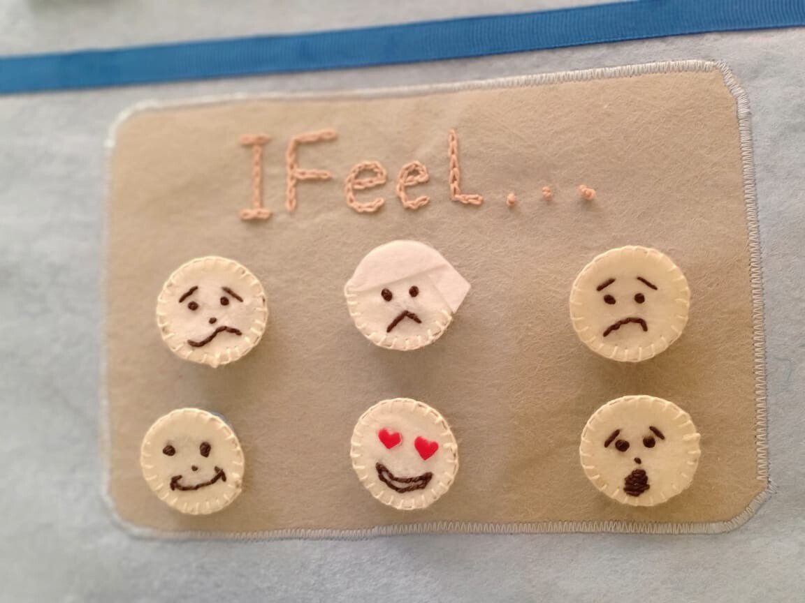 Montessori Felt Calendar, daily activity Board, kids Christmas gift , Homeschool