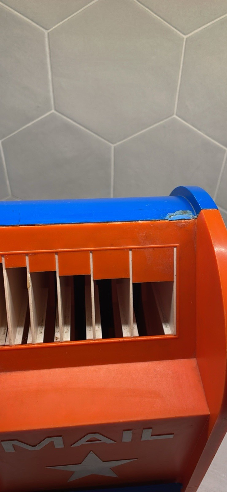 Vintage Samsonite Toys Mail Mailbox Shape Sorter Toy – Extremely rare
