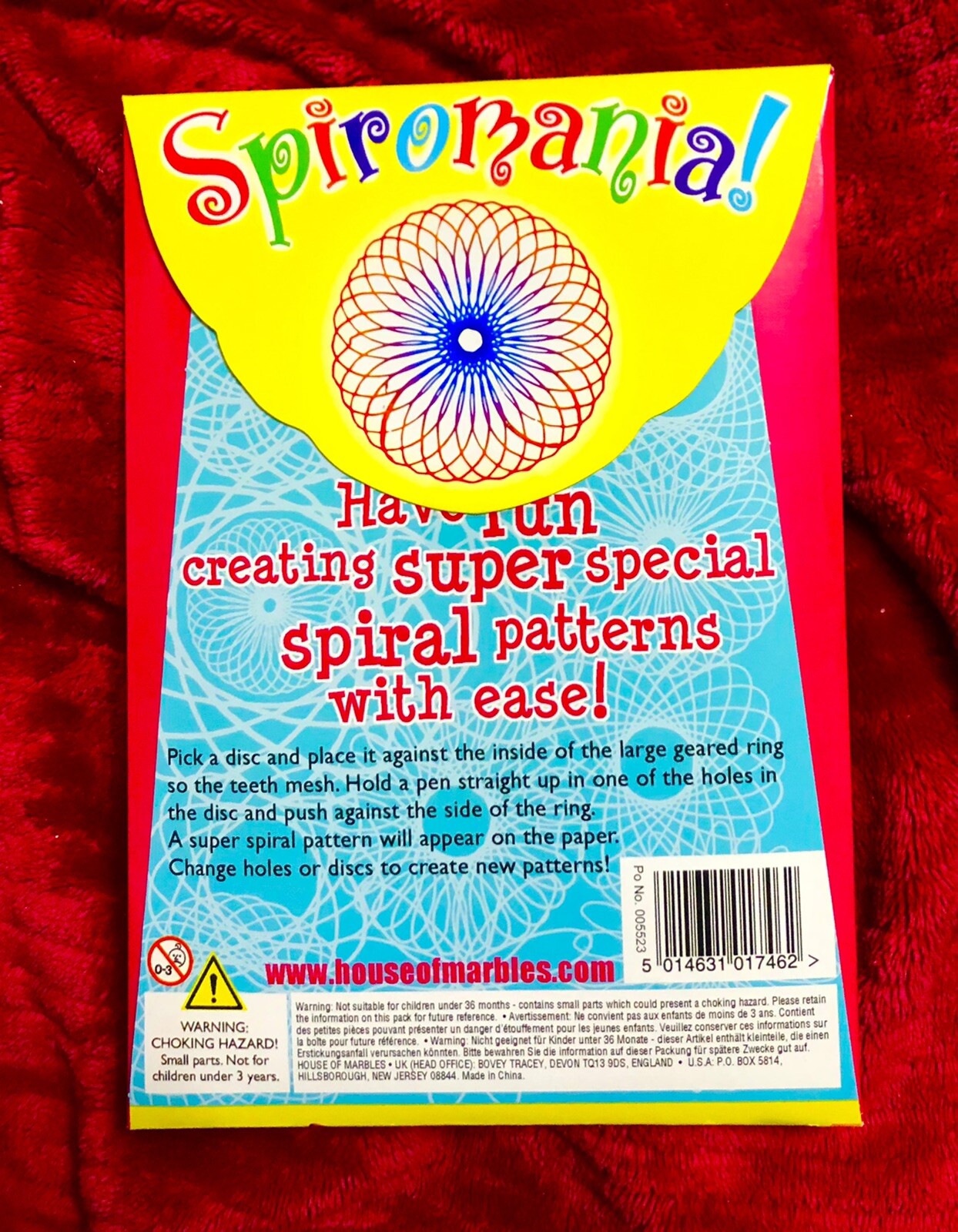 Spirograph/Spiromania The Game,Childhood Memories,spiral Patterns With Ease,gift