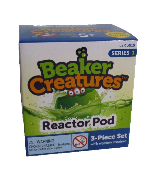 Beaker Creatures Reactor Pod Series 1 LER3818 Sealed Mystery Creature New