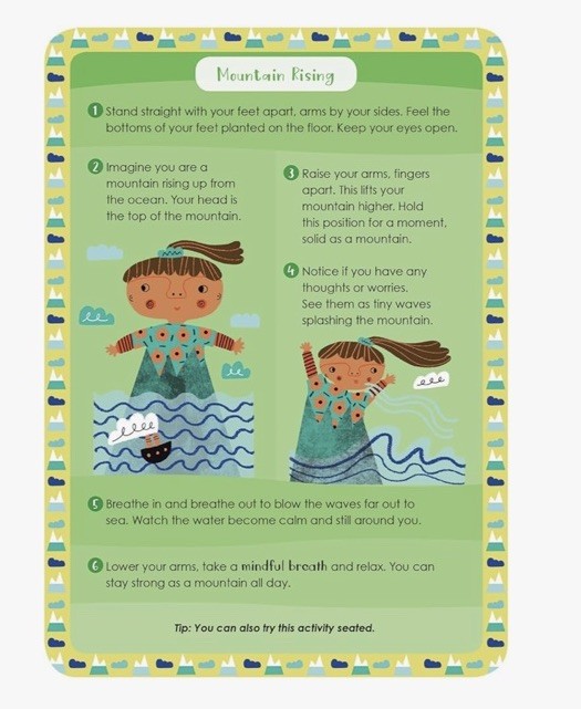 Barefoot Books Yoga Activity Cards for Kids & Mindful Kids Activity Card Set