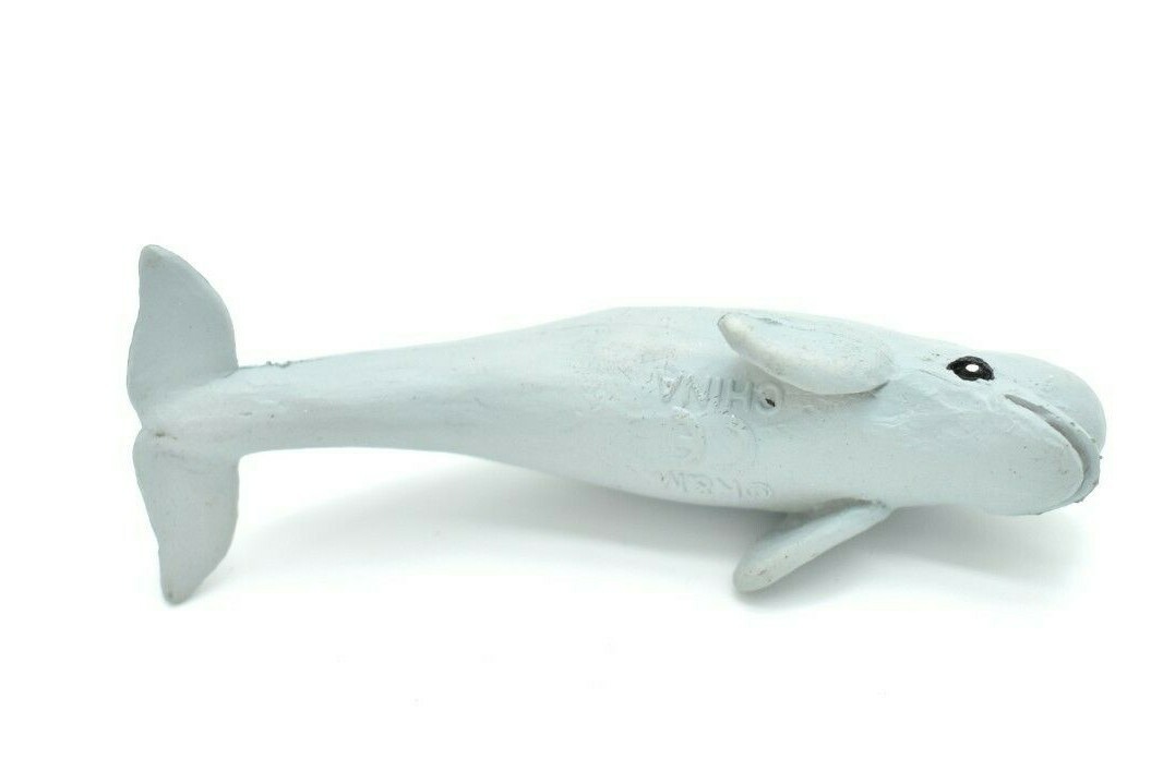 Beluga Whale Plastic Replica 3Long ~ F3903-B9