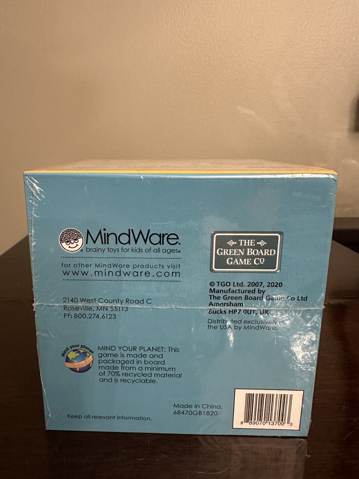 **NEW** MindWare Brain Box “Around The World” Educational Card Game.