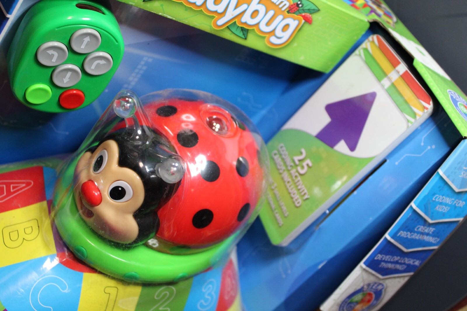 The Learning Journey Code & Learn Ladybug Children’s Learning Toy New Free S&H