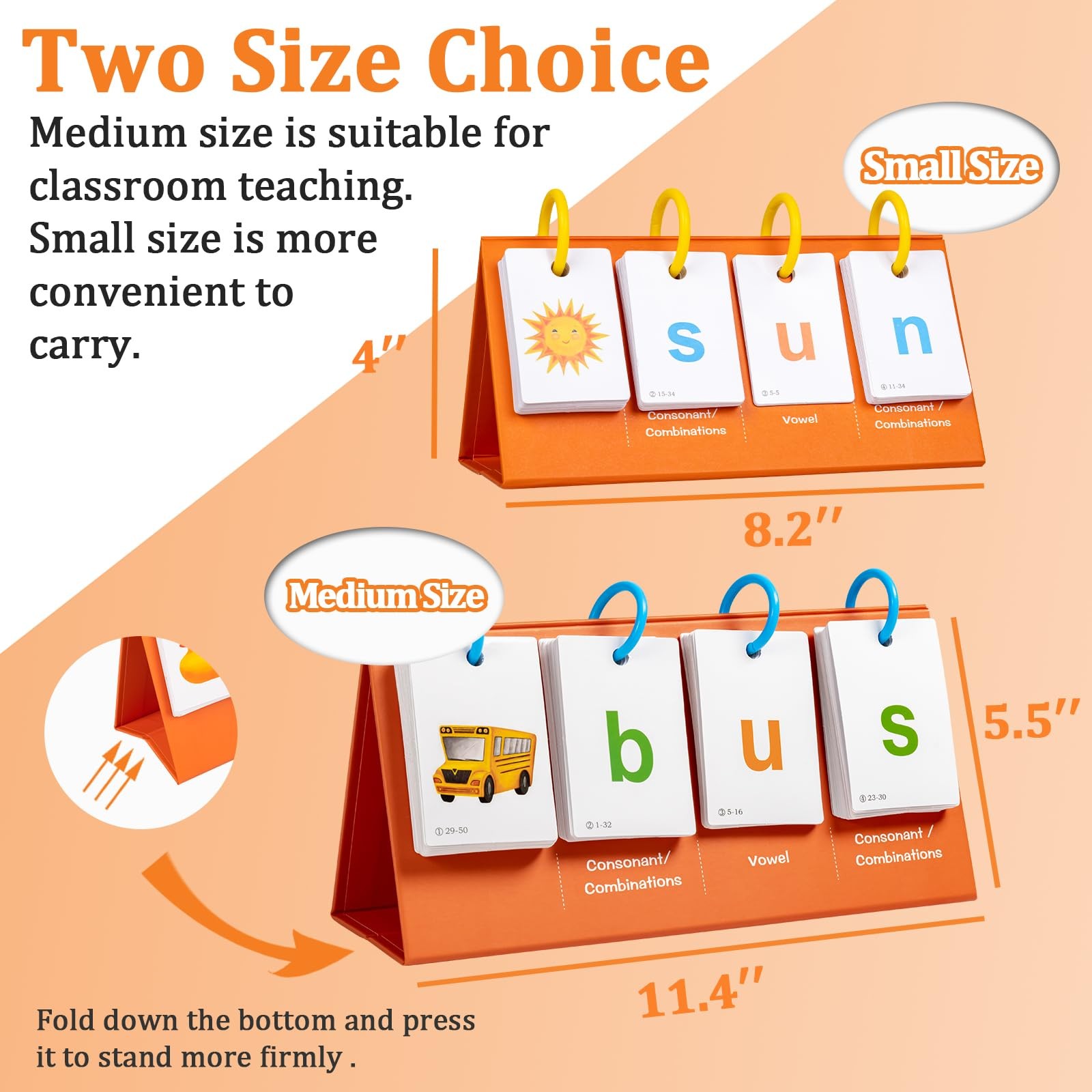 Phonics Flash Cards for Kids 3-8, Sight Words Flash Cards for Kindergarten 1s…
