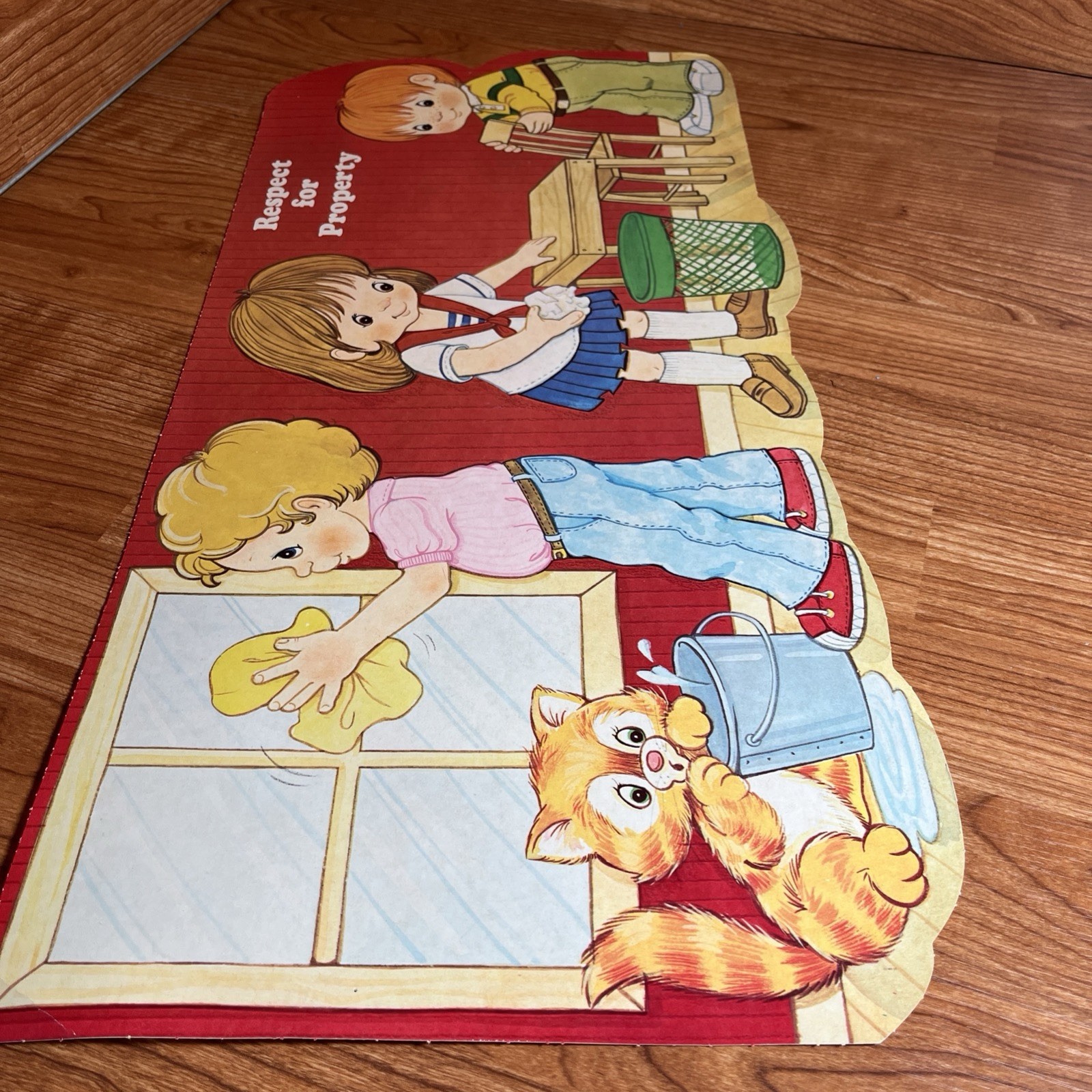 Classroom Educational Character Traits 12” X 24” Lot Of 6