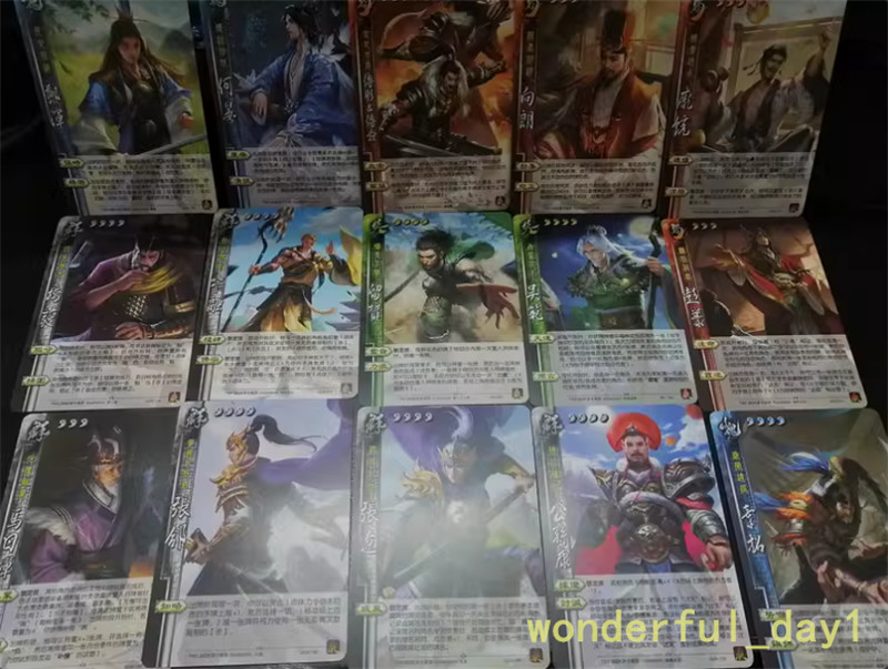 Sanguosha San Guo Sha Expansion Cards Toys 三国杀将星归汉 零十 武将皮肤卡 01/03/04/06/08/10