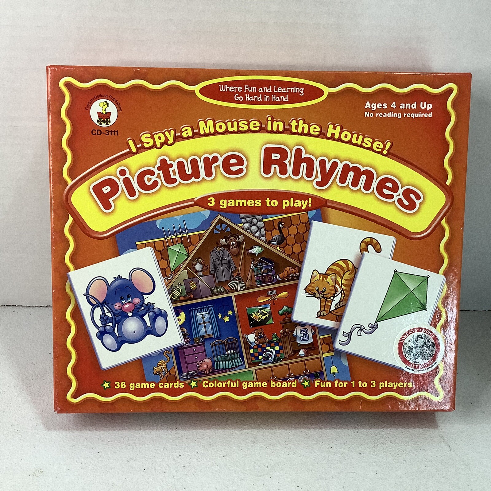 Picture Rhymes I Spy A Mouse in the House Game