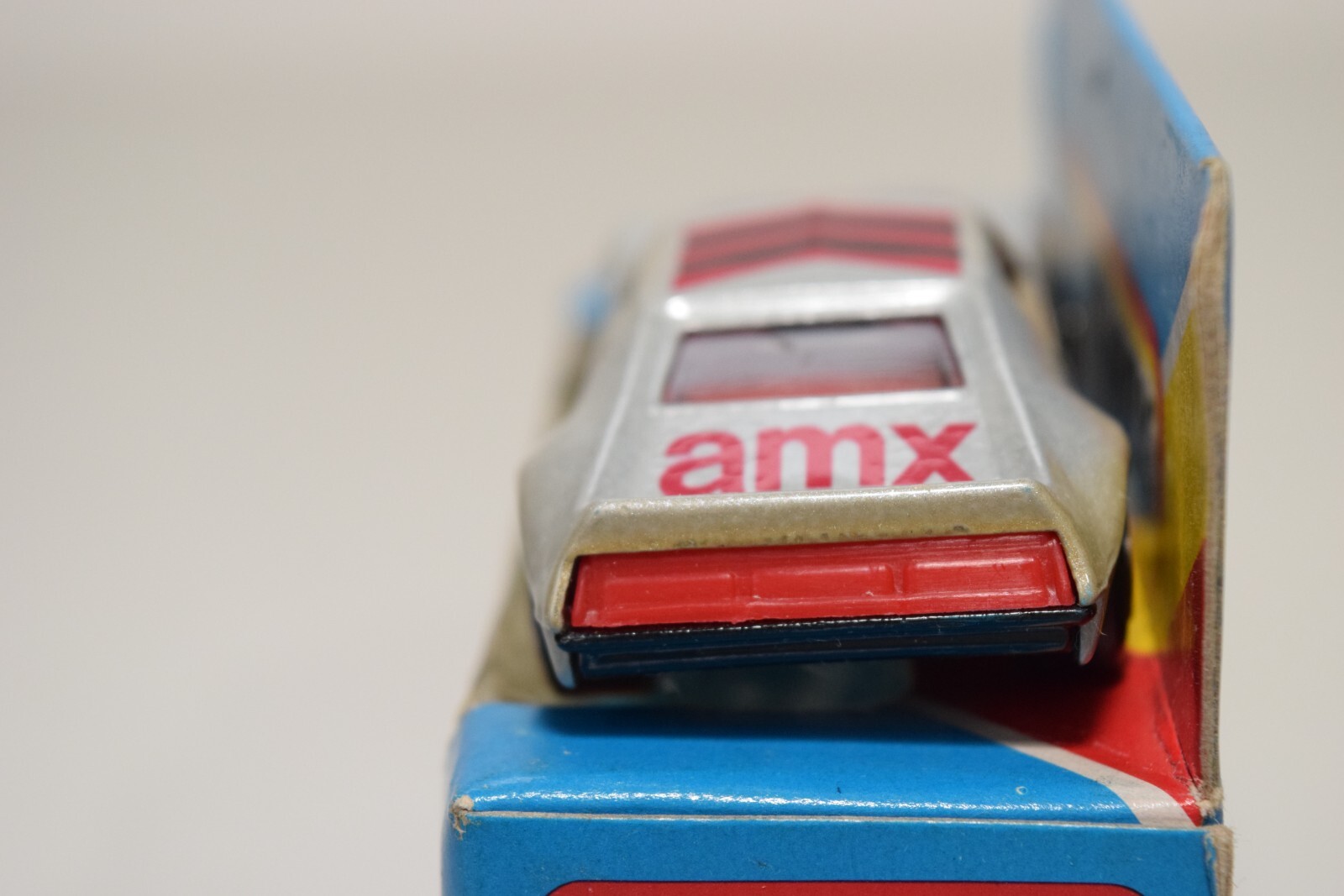 A94 1:64 3 INCH MATCHBOX LESNEY MB-9 MB9 MB 9 AMX JAVELIN METALLIC GREY MIB