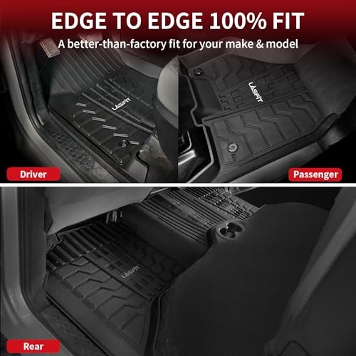 Floor Mats 2013-2018 for Dodge Ram 1500/2500/3500 Crew Cab, 2019-2024 for Dodge