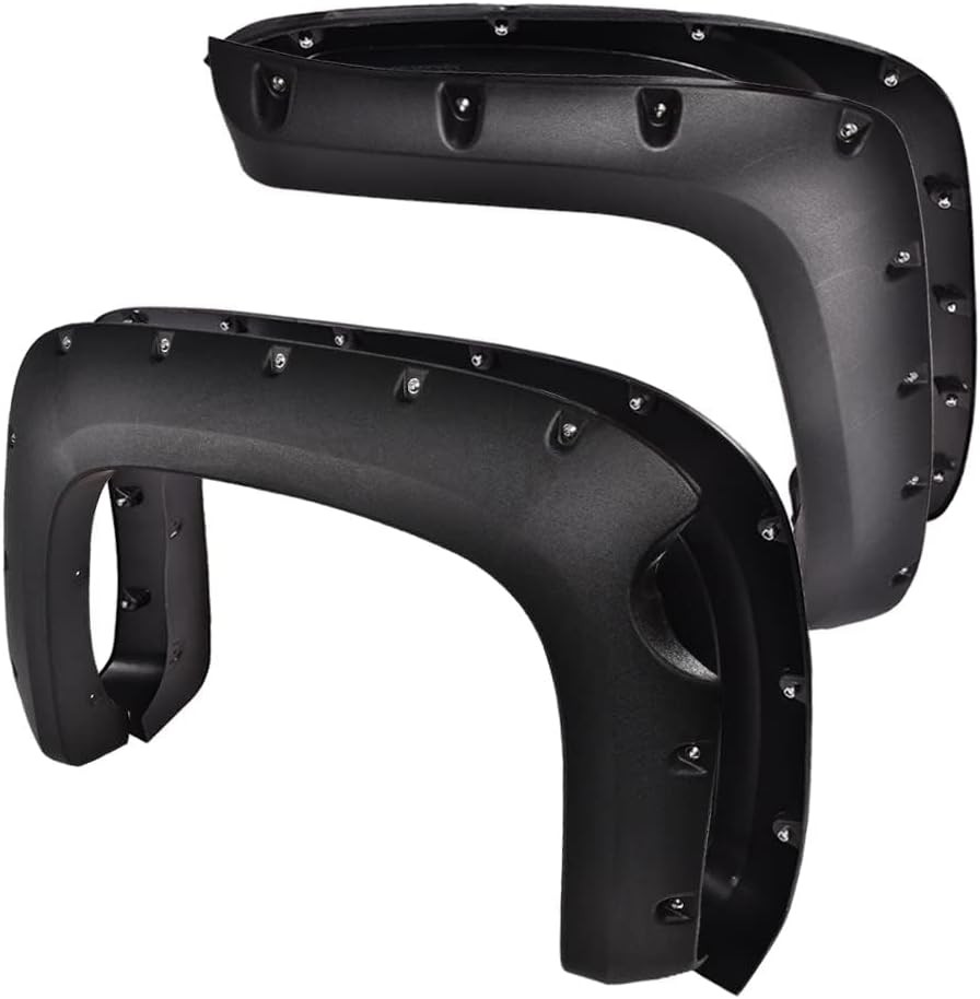 PIT66 Fender Flares, Fit Chevy Silverado 1500 2007-2013(ONLY Fit 5.8′ Short Bed)