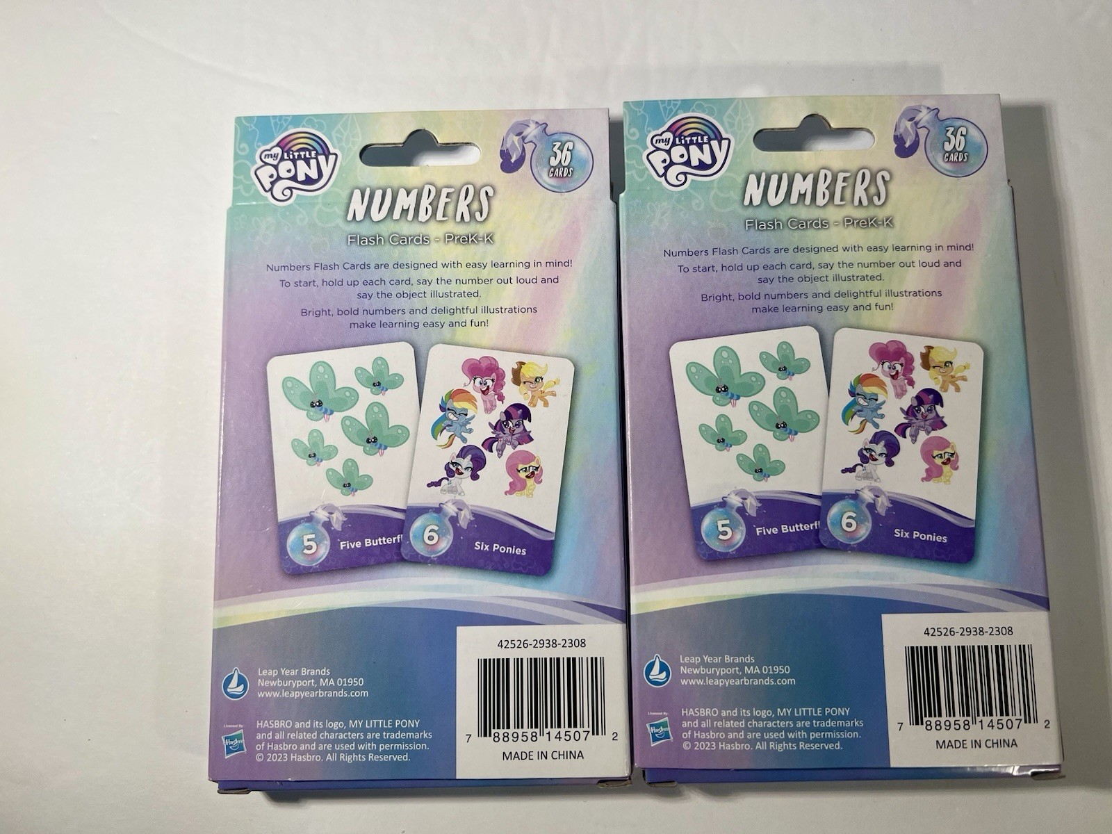 Colors and Shapes and Numbers Learning Flash Cards Learning Cards Lot of 5
