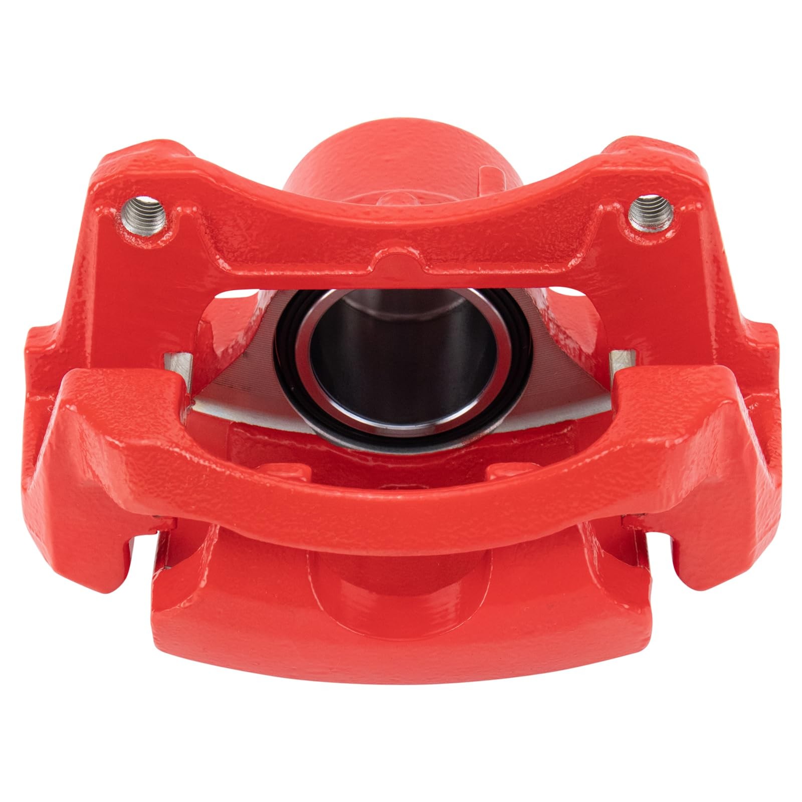TRQ Performance Front Brake Caliper Set, Driver Passenger Side Red 2 Piece Kit