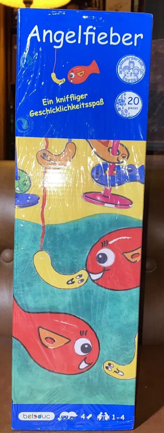 Angelfieber Fishing Toy from Germany Mint Sealed