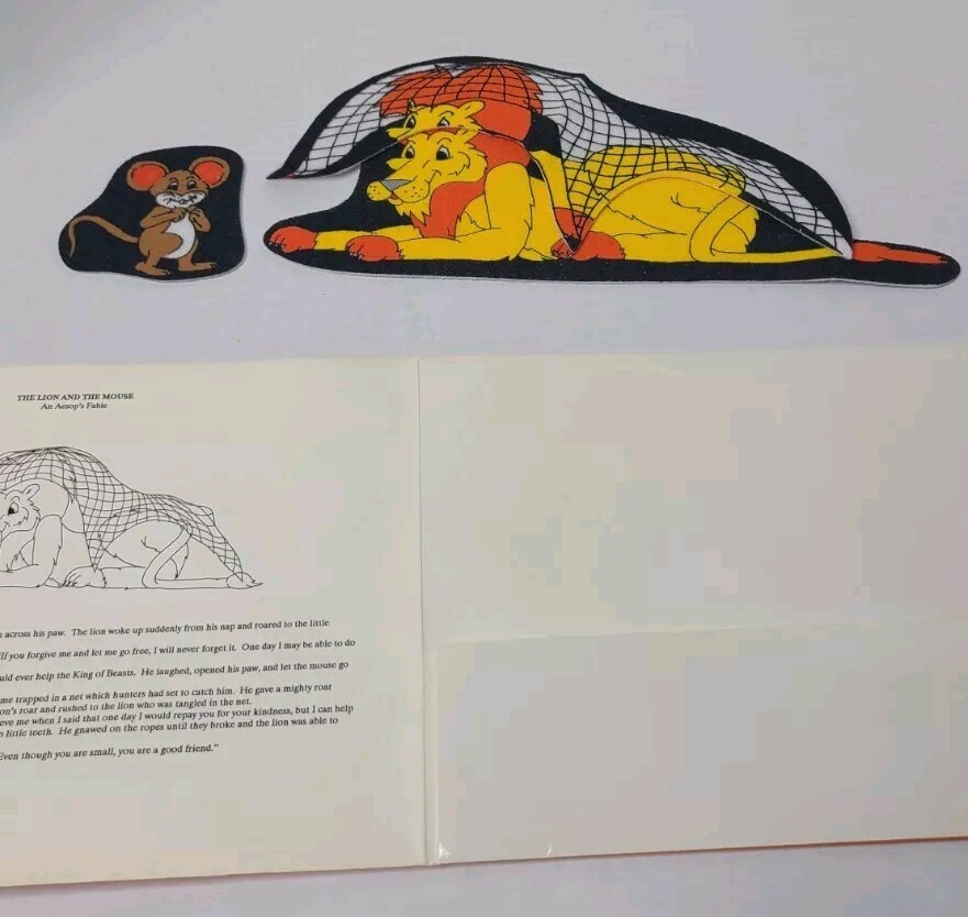 1989 The Storyboard stories & felt characters – Aesop’s Fables 5 stories