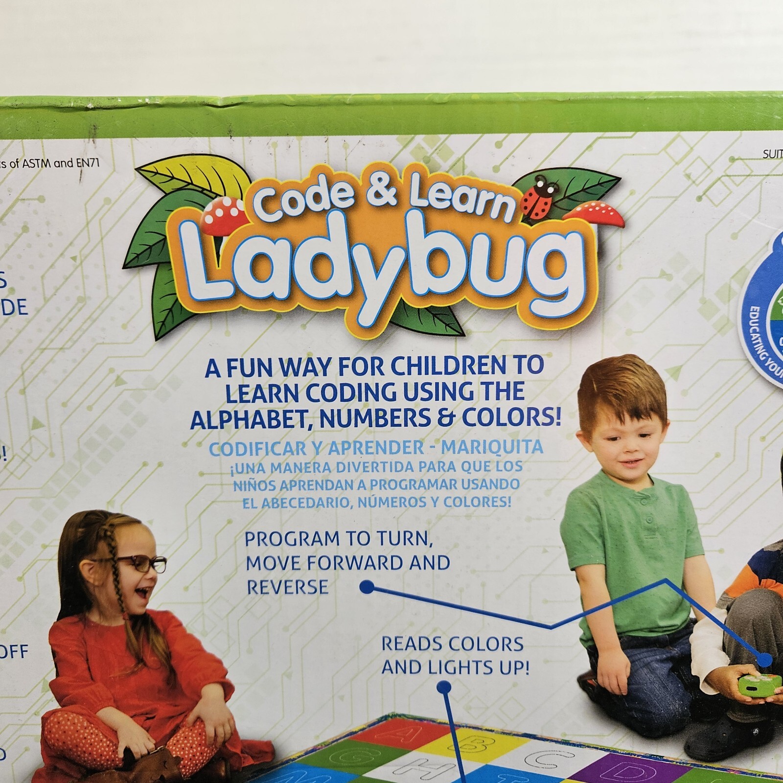 The Learning Journey Code & Learn Ladybug Children’s Learning Toy Alphabet