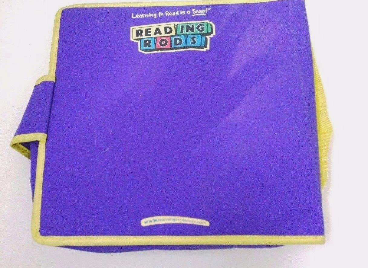 Learning Resources Phonics Activity Set Reading Rods Word Building Purple Kit