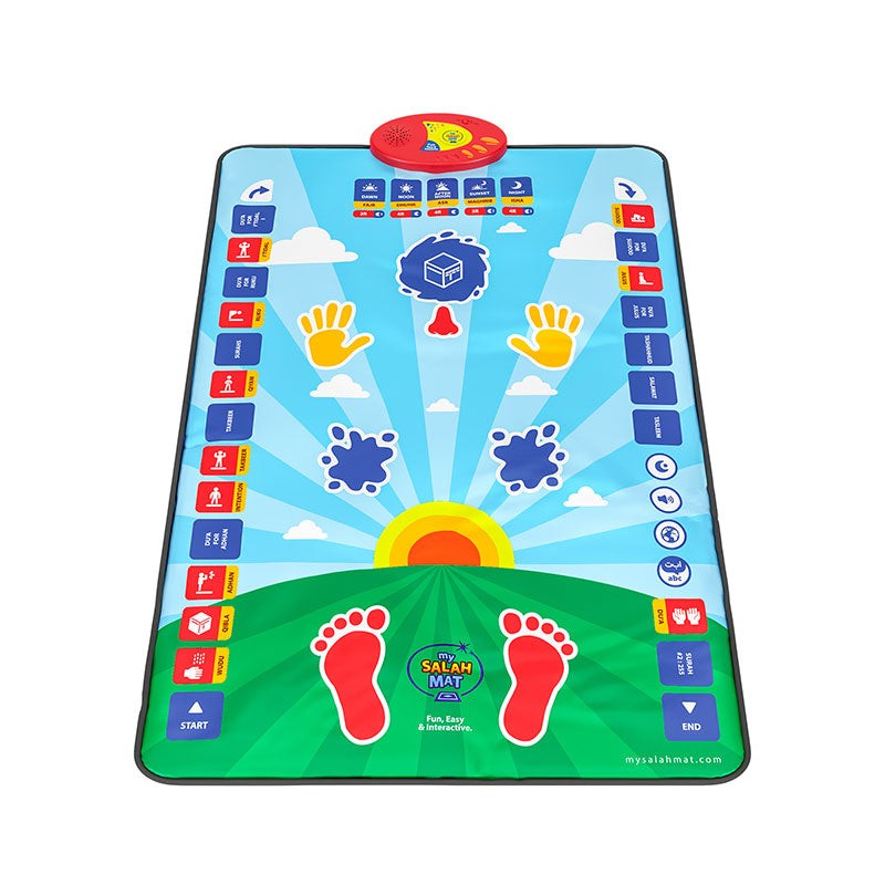 My Salah Mat for Kids – Smart Interactive Prayer Mat (Blue, Returned Item)