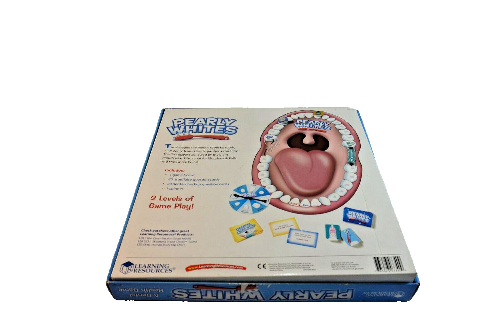 Pearly Whites Board Game Learning Resources Dental Health Game Complete