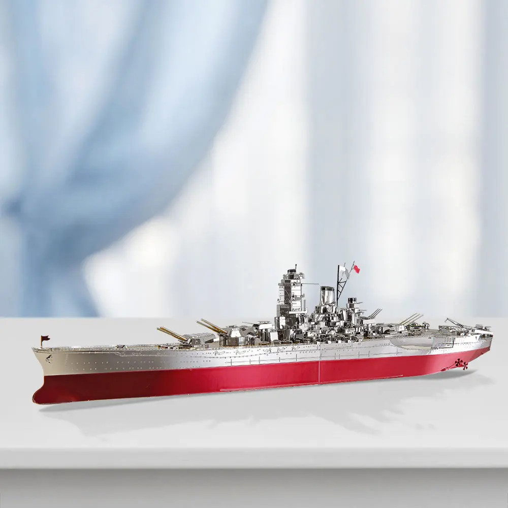 3D Metal Puzzle Battleship Model Building Kits Boat Teens Brain Teaser Gift