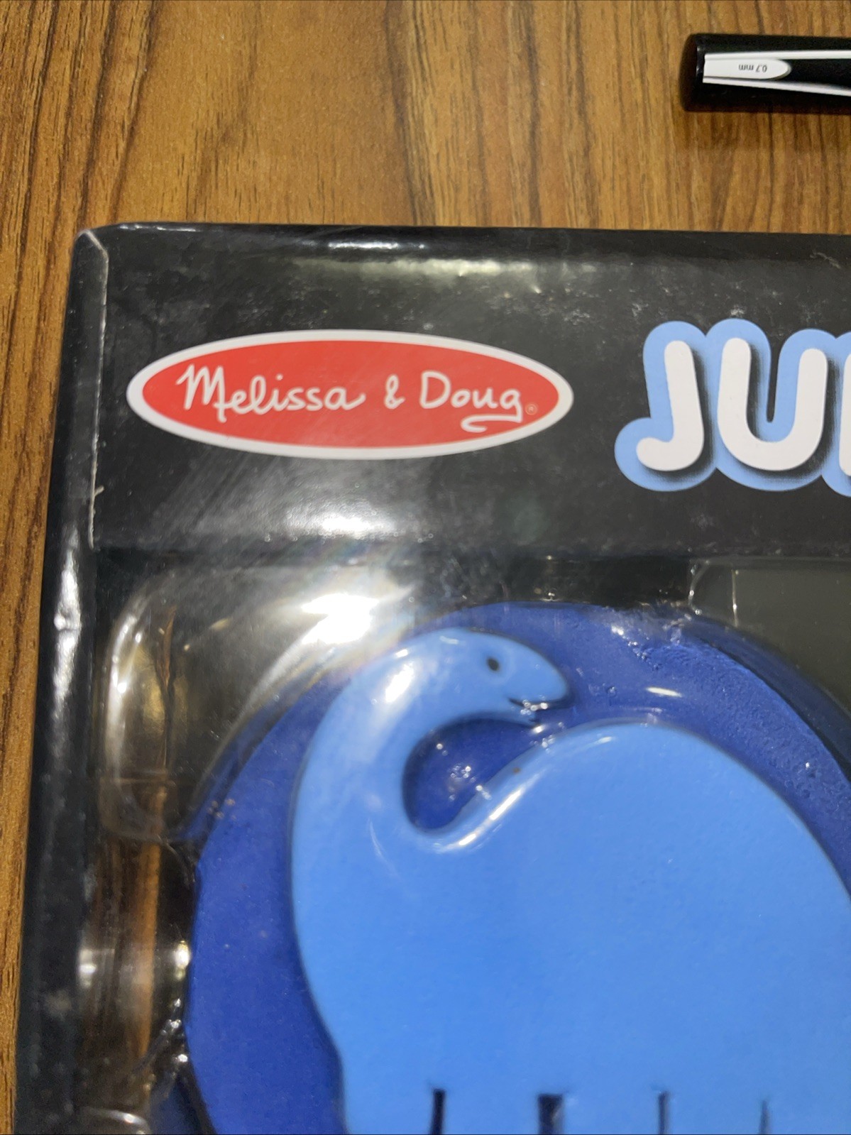 Melissa & Doug Jumbo Palm Stampers – Blue/Red Whale Car Plane Sailboat Dinosaur