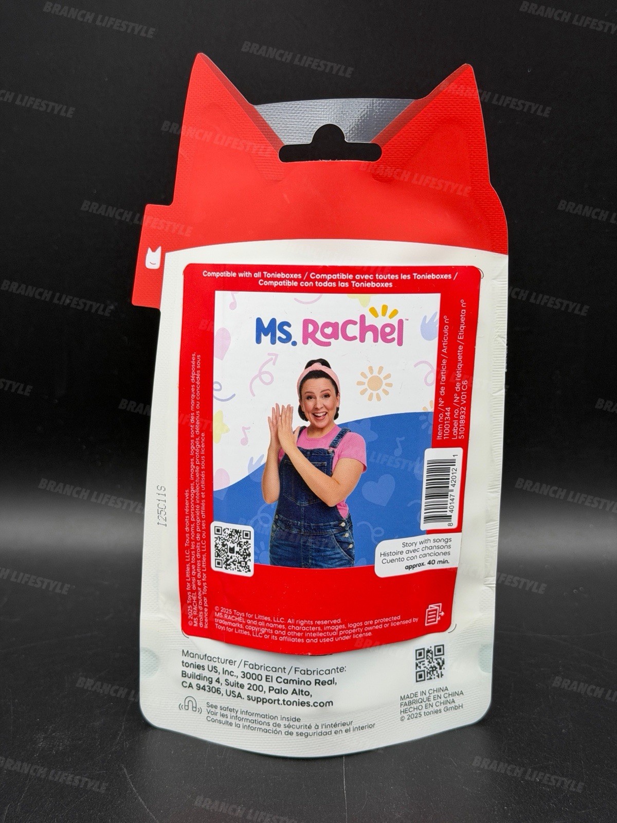 Tonies Ms. Rachel Tonie Figurine: Encourages Language Skills & Creative Thinking