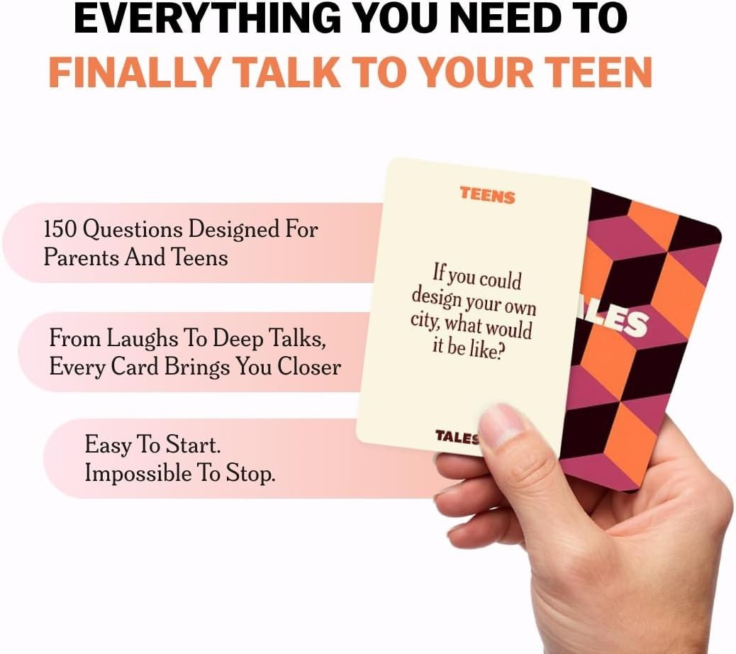 Encourage Genuine Bonding with Teens Conversation Cards