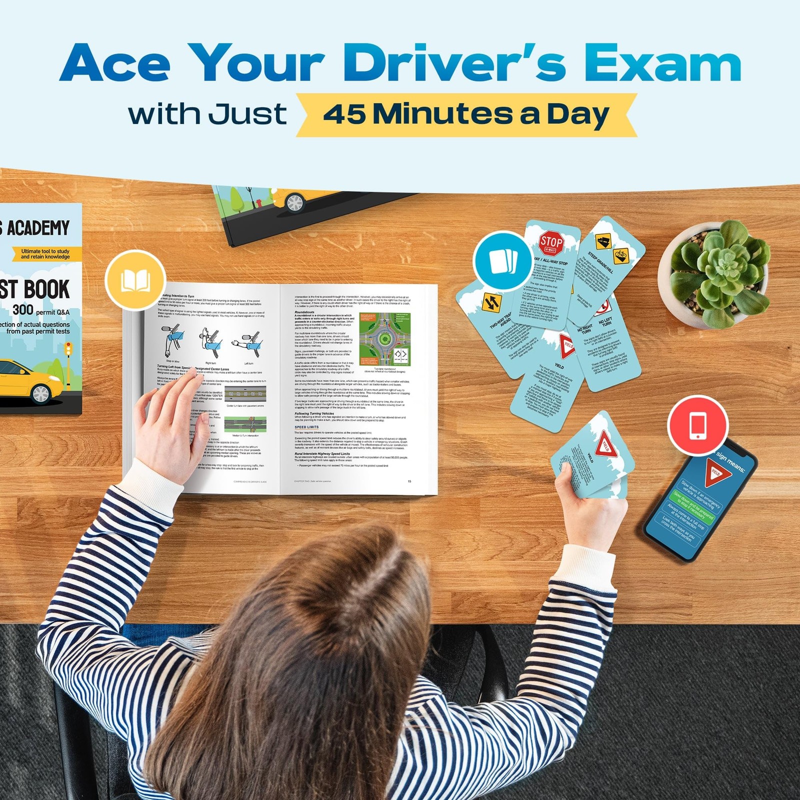 Driving Exam Pass Kit – Gift for Teen Boys and Girls 15-18 Year Old