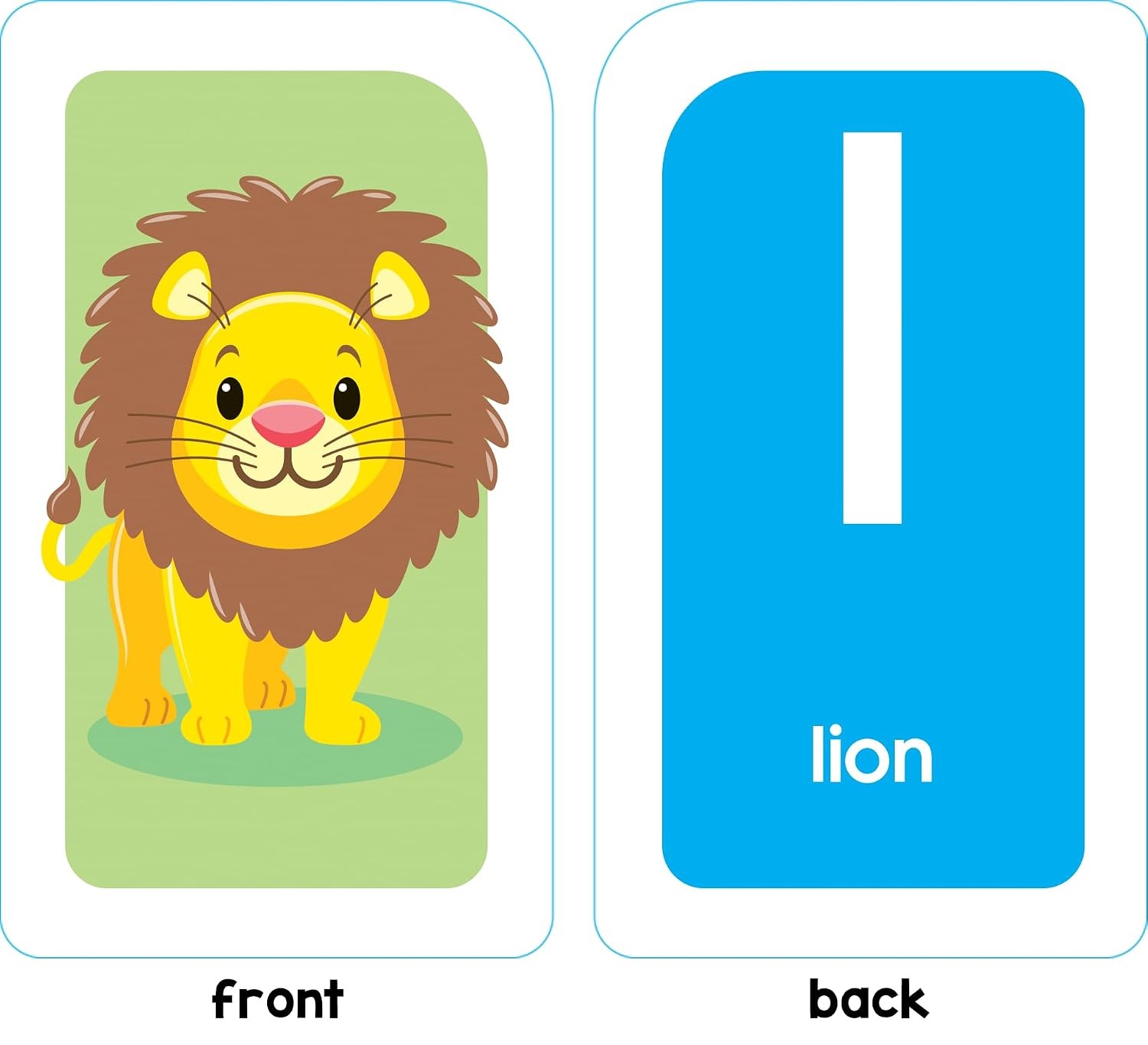 Alphabet Flash Cards 56 Pack ABC Letters Phonics Toddler Preschool Learning Ages