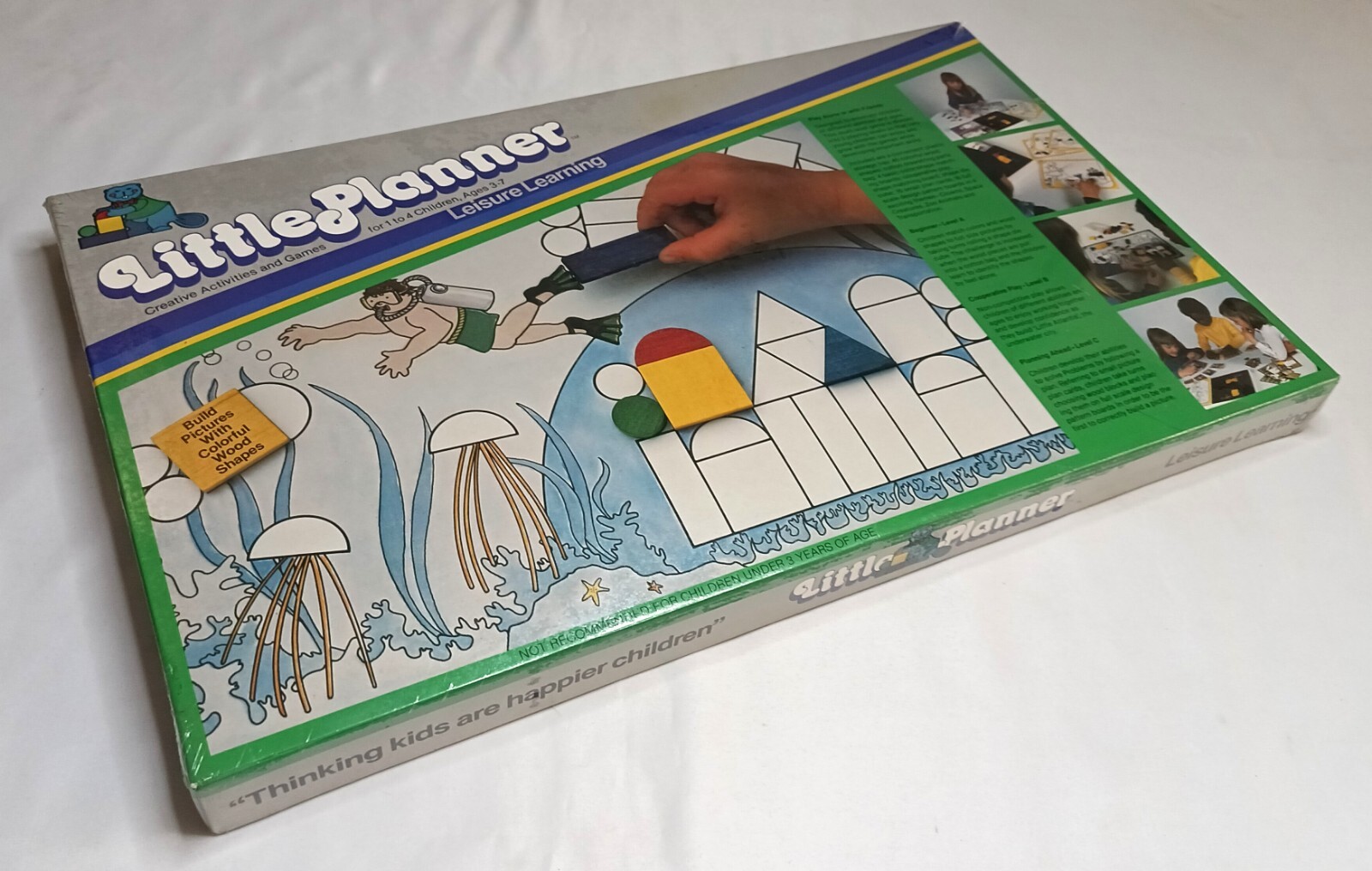 Vintage Learning Game LITTLE PLANNER 1982 Leisure Learning SEALED