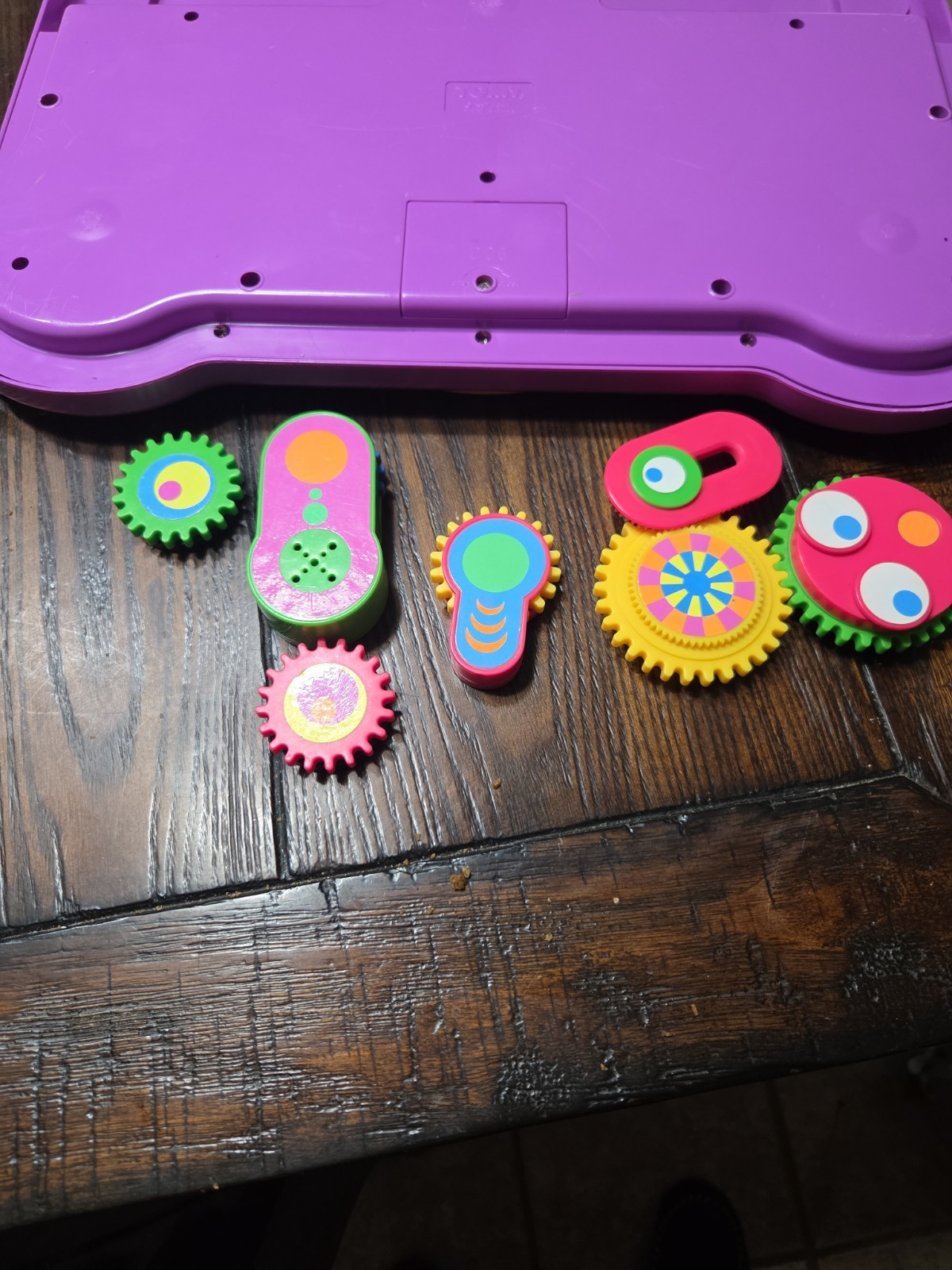 Rare WORKS 1997 TOMY Gearation Magnetic Gears Set Seen On Baby Einstein Neat!!
