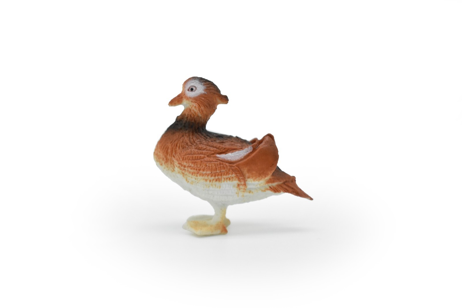 Duck, Mandarin, Chinese Teal, Very Nice Plastic Model Toy 1 1/2″ F622 B13