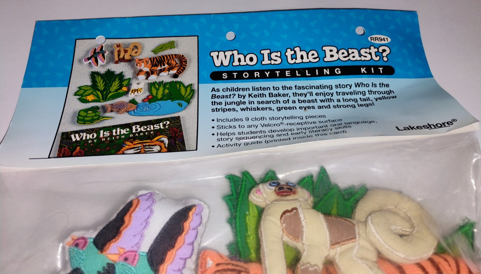 Lakeshore Learning Storytelling Kit Who is the Beast Vintage Preschool