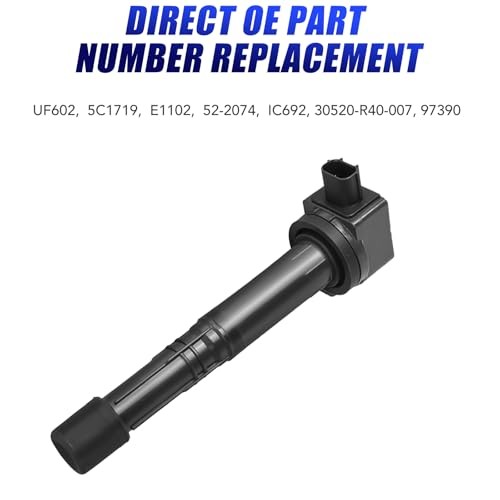 Set of 4 Ignition Coil Pack and Spark Plugs for 2.4 L4 Honda Accord CRV